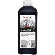 Чорнило Barva Canon PGI-1400/PGI-2400 1 л, special pigment, black (C1400-1042)