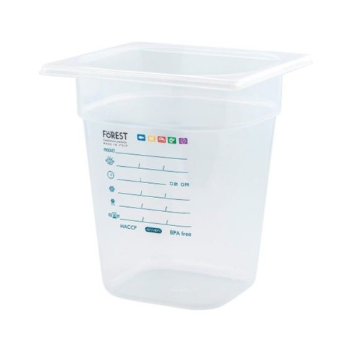 Гастроємність FoREST серія "Gastronorm" з поліпропілену GN 1/6 h 200 мм 2,8 л (241690)