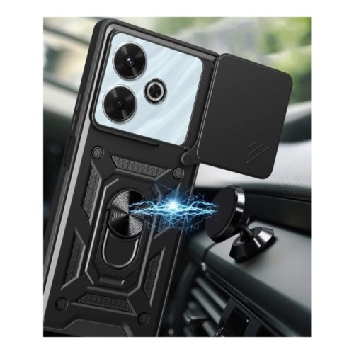 Чохол до мобільного телефона BeCover Military Xiaomi Redmi 13 Black (711551)