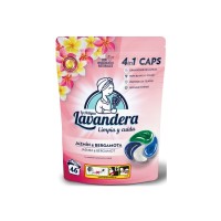 Капсули для прання La Antigua Lavandera Жасмин та бергамот 46 шт. (8435495831495/8435495835943)