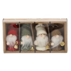 Прикраса декоративна Chomik Гном 4 шт, 8 см, мікс кольорів (5900779854499)