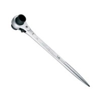 Ключ Toptul тріскачковий силовий з подвійною головкою 10x13мм, 240мм (AEAH1013)