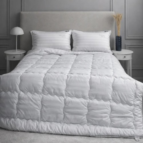 Ковдра MirSon Набір 9571 Royal Pearl Hand Made Ковдра зимова Євро 200х220 Tencel + Дві подушки 50х70 (2200010806663)