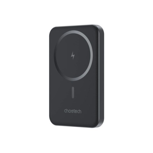 Батарея універсальна Choetech Magnetic Wireless 5000mAh, 20W, PD, Qi-15W, Black (B709-CCBK)