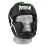 Боксерський шолом PowerPlay 3100 PU Чорно-зелений XS (PP_3100_XS_Black/Green)