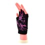 Рукавички для фітнесу MadMax MFG-770 Flower Power Gloves Black/Pink XS (MFG-770_XS)