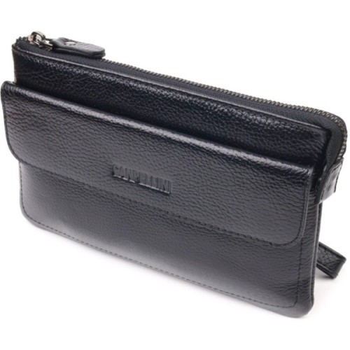 Сумка Canpellini З натуральної шкіри Чорна (21546)