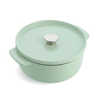 Каструля KitchenAid чавунна з кришкою 5,2 л Фісташкова (CC007434-001)
