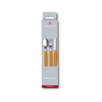 Набір столових приборів Victorinox SwissClassic Table Set 3 шт Orange (6.7192.F9)