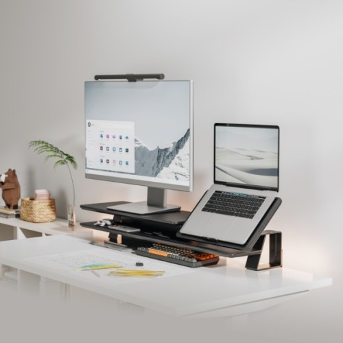 Органайзер для столу OfficePro Versatile desktop riser with angle-adjustable laptop riser (MR260B)