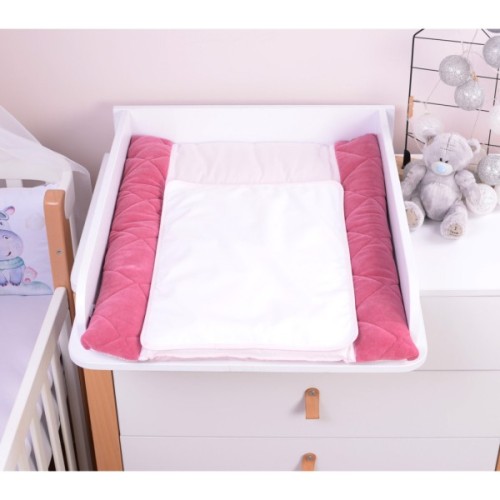 Пеленальний матрацик Верес Velour Wild rose 50х70 см (429.011)