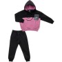 Спортивний костюм дитячий Cloise флісовий з худі (CL0215006-140-black)