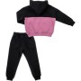 Спортивний костюм дитячий Cloise флісовий з худі (CL0215006-140-black)