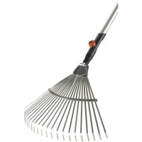 Граблі Gardena Combisystem віялові 50 см (арт.3022) + ручка FSC дерев'яна, 130 см (03022-20.000.00)