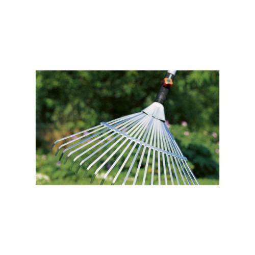 Граблі Gardena Combisystem віялові 50 см (арт.3022) + ручка FSC дерев'яна, 130 см (03022-20.000.00)