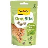 Ласощі для котів GimCat таблетки з травою 40 г (4002064417653)