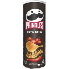 Чіпси Pringles Hot&Spicy Гострі 165 г (5053990101542)