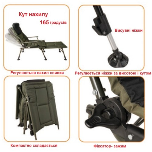 Крісло складане Ranger Carp SL-112 (RA2251)
