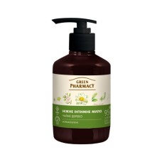 Мило для інтимної гігієни Green Pharmacy Чайне дерево Антибактеріальне 370 мл (4823015907807)