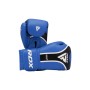 Боксерські рукавички RDX Aura Plus T-17 Blue/Black 14 унцій (BGR-T17UB-14OZ+)