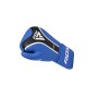 Боксерські рукавички RDX Aura Plus T-17 Blue/Black 14 унцій (BGR-T17UB-14OZ+)