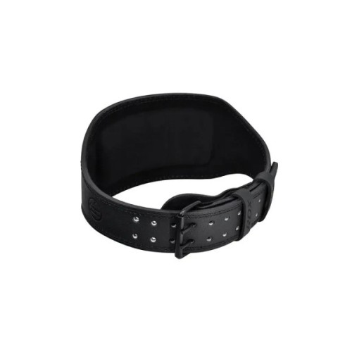 Атлетичний пояс RDX 6 шкіряний Full Black S (WBS-6FB-S)
