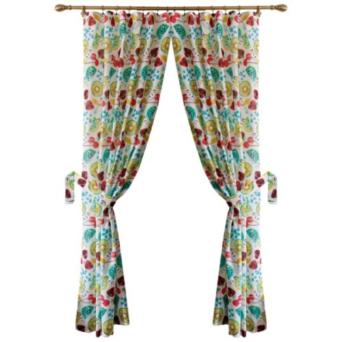 Штора Прованс комплект Red cherries 140х170 см 2 шт (034919)