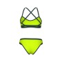 Купальник Arena Icons Bikini Cross Back Solid 005037-660 Салатовий 40 (3468337529255)