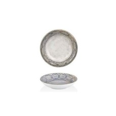 Тарілка By Bone серія "Rug" глибока 25 см, 1300 мл (RUG-FL-25-CK)