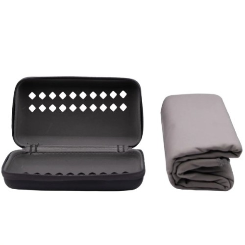 Туристичний рушник Tribe з мікрофібри в чохлі Pocket Towel 75х150 XL Grey (T-LC-0001-XL-grey)