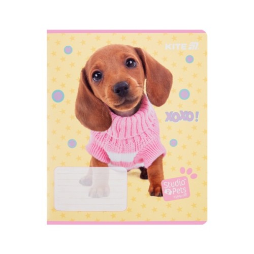 Зошит Kite Studio Pets, 12 аркушів, лінія (SP25-234)