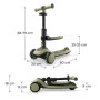 Самокат Kinderkraft Halley 2 Grassland Green (KRHALL02GRE0000) (5902533930180)