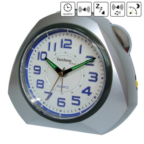 Настільний годинник Technoline Modell XXL Silver (Modell XXL silber) (DAS301821)