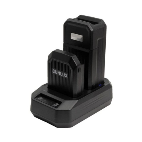 Сканер штрих-коду Sunlux F10, 2D, Bluetooth, 2.4GHz, з кредлом (30736)