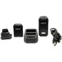 Сканер штрих-коду Sunlux F10, 2D, Bluetooth, 2.4GHz, з кредлом (30736)