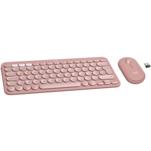 Комплект Logitech Pebble 2 Wireless UA Rose (920-012241)