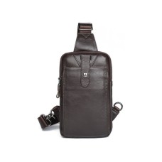 Сумка Vintage Шкіряна через плече Коричнева (14983)