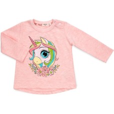 Кофта дитяча Breeze з єдинорогом (18170-98G-peach)