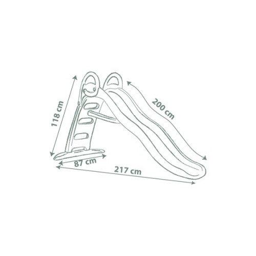 Гірка Smoby Life Весела хвиля, з водним ефектом (7600820405)