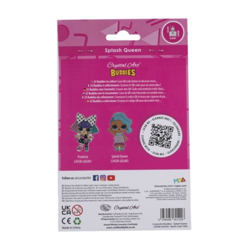 Набір для творчості Crystal Art Королева бризок (CAFGR-LOL003)