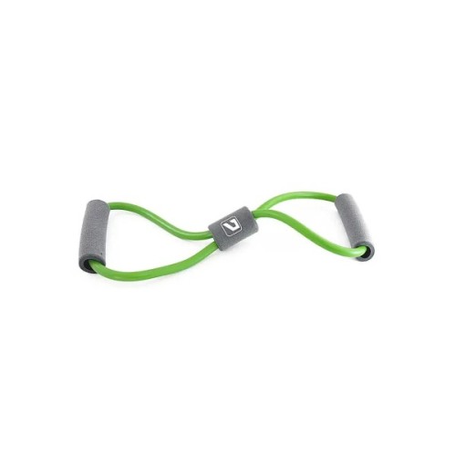 Еспандер LiveUp Latex Soft Expander вісімка LS3202-Mg зелений M (6951376105209)
