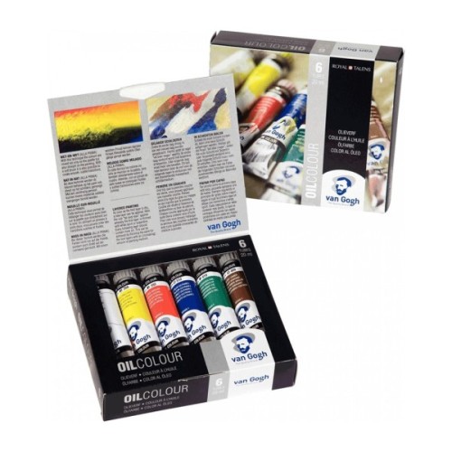 Олійні фарби Royal Talens Van Gogh Starter set 6 кольорів 20 мл (8712079231392)