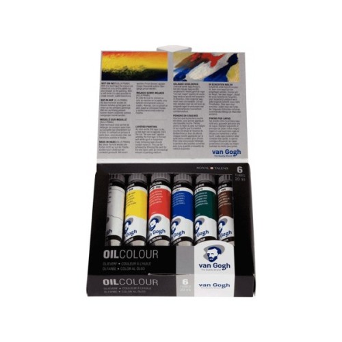 Олійні фарби Royal Talens Van Gogh Starter set 6 кольорів 20 мл (8712079231392)