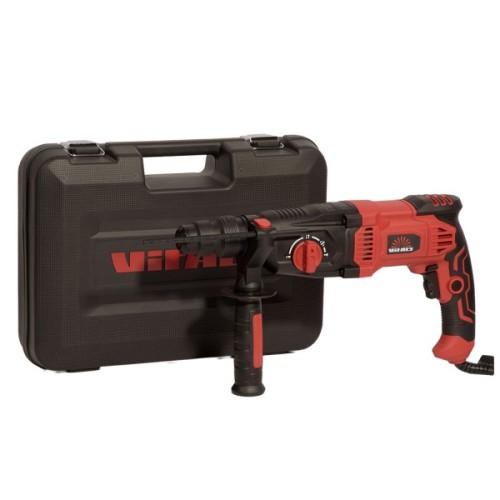 Перфоратор Vitals Master, Ra 3010DSq, 1050W, 3J, 0-5100уд/хв, 0-1150об/хв, SDS-plus, кейс (243916)