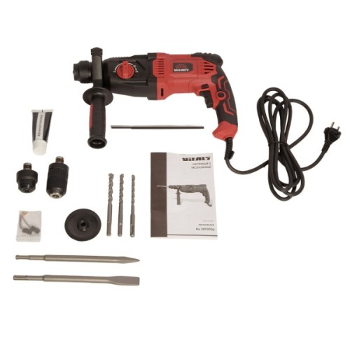 Перфоратор Vitals Master, Ra 3010DSq, 1050W, 3J, 0-5100уд/хв, 0-1150об/хв, SDS-plus, кейс (243916)