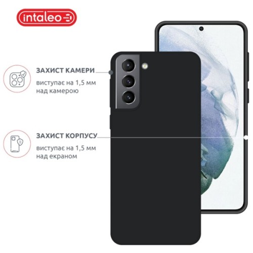 Чохол до мобільного телефона Intaleo SoftShell Samsung S21 Black (1283126526275)