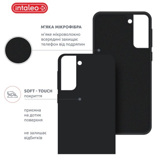 Чохол до мобільного телефона Intaleo SoftShell Samsung S21 Black (1283126526275)