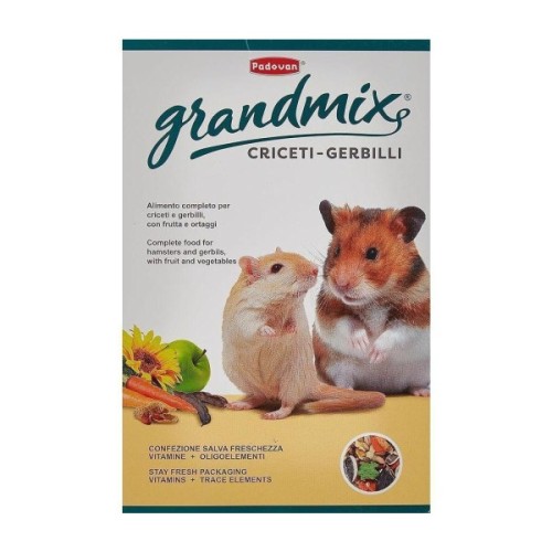 Корм для гризунів Padovan GrandMix Criceti для хом'яків и мишей 400 г (8001254004143)