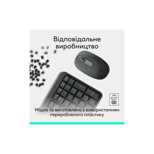 Комплект Logitech MK250 Bluetooth UA Graphite (920-013823)