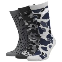 Шкарпетки Nike U NK EVERYDAY ESSENTIAL CREW DH3414-902 3 пари 42-46 Сірі (195244783731)